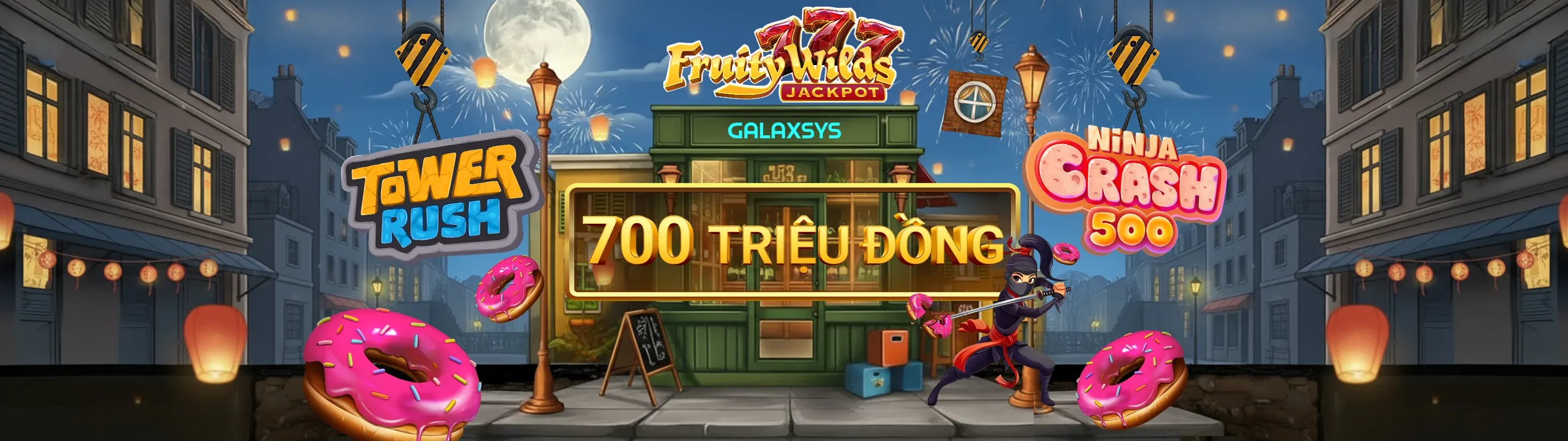 Giao diện nền tảng Lucky888 với các trò chơi cá cược đa dạng